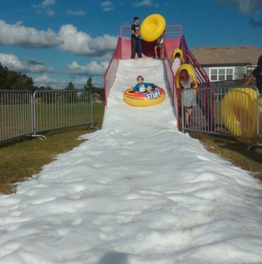 Real Snow Slide