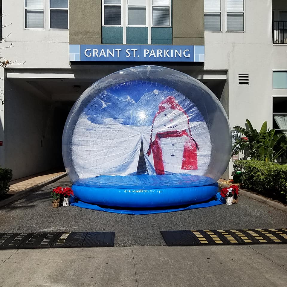 giant snow globe rental
