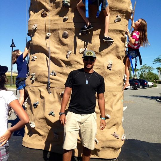 Portable Rock Climbing Wall