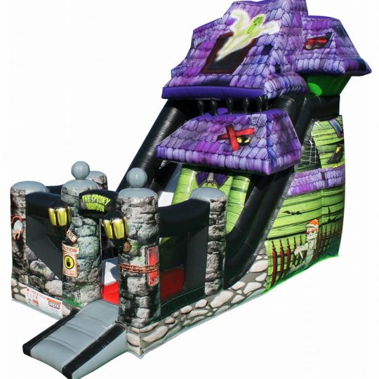 Haunted Halloween Slide