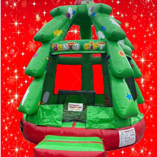 Christmas Tree Bounce House