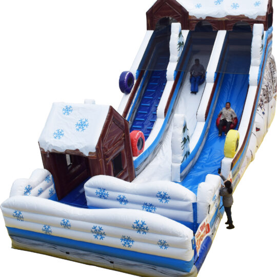 Alpine Tubing Double Lane Slide 22 Feet